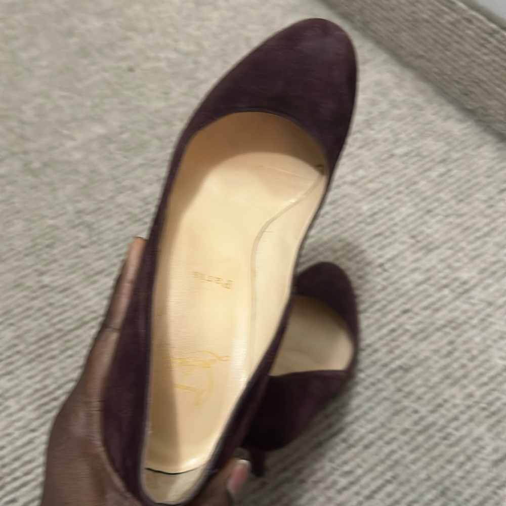 Christian Louboutin shoes. Made in Italy. This is a very high quality shoe